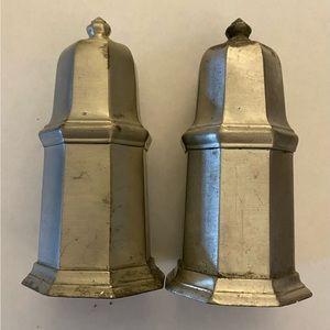 ❌Donated❌Pewter Salt & Pepper Vintage Shakers